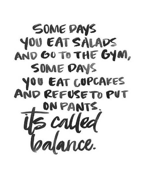 SimplyBeUSA's tweet photo. We're all about #BALANCE 🍰🌿 #WednesdayWisdom https://t.co/DZ9oDzfD2Y
