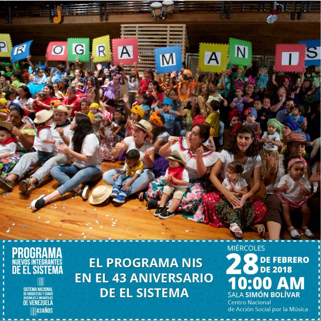 ProgramaNIS's tweet photo. #PreConcierto con #OrquestaInfantilAmbrosioPlaza #Bebés #ProgramaNIS del @NucleoGuarenas profesora #XiomaraQuilarque https://t.co/L5A6qWtdrD
