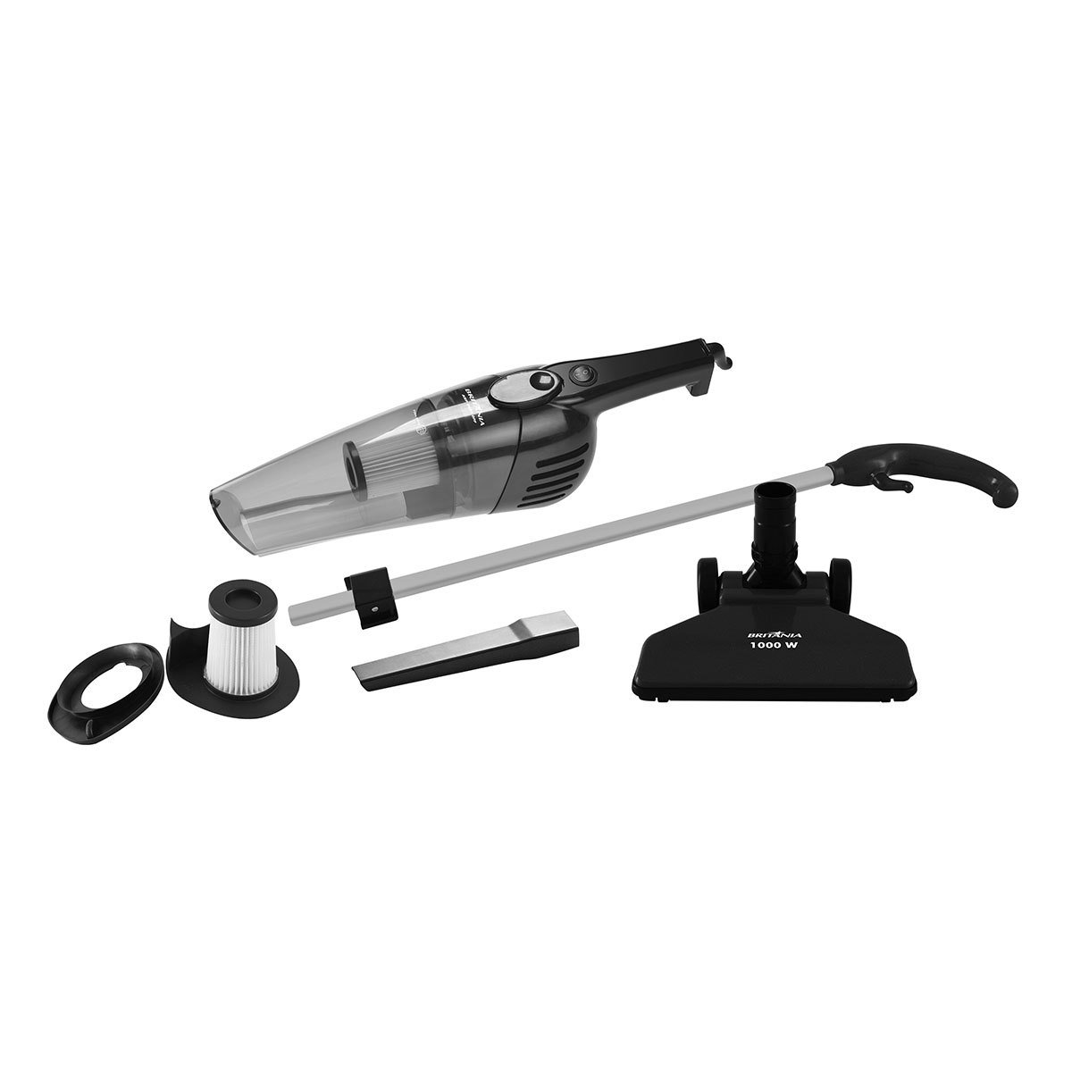 Aspirador de Pó Vertical 2 em 1 Britânia 1000W Preto Dust Off BAS1000P 110V por Por:  R$ 99,00 em até 2x de R$ 49,50 sem juros!!!
bit.ly/2BWbmj3