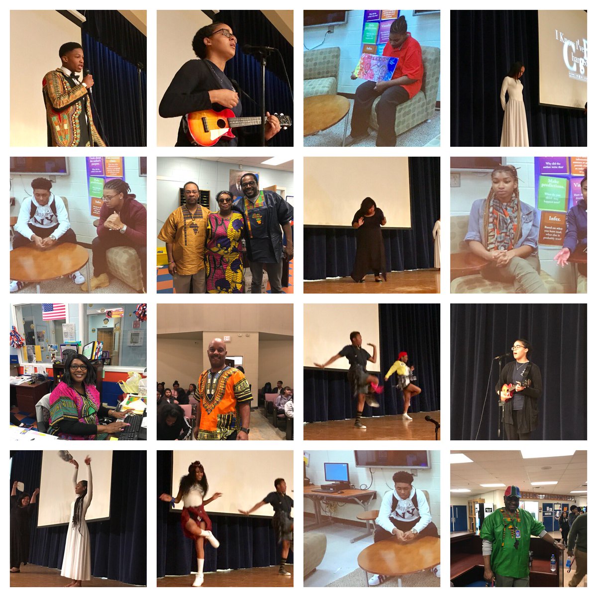 KesslerDr's tweet photo. Outstanding Black History Month celebration this morning at Hunters Lane High! @MNPSNorthwest @MetroSchools https://t.co/dSRHCAzuyS