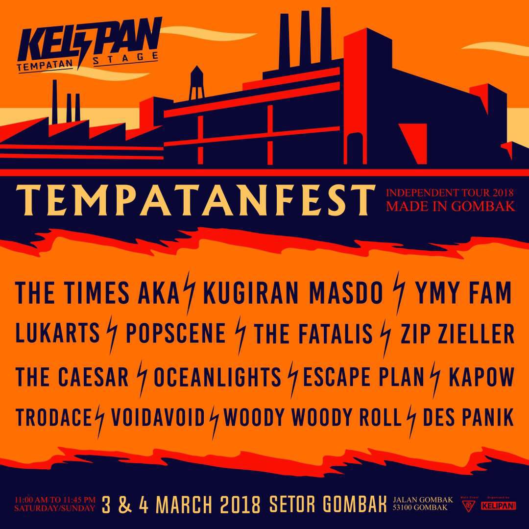 Jenn_Thompson's tweet photo. #SELANGOR SATURDAY March3&amp;4 TEMPATAN FEST 11:00am SetorGombak #GOMBAK ft. @EscapePlanEP @officialYMYFAM @KugiranMasdo @ZipZieller66 @voidavoidband @kapowMY @DesPanikBand @woodywoodyroll @lukartsmusik #TheTimesAKA @Trodace #Popscene #TheCeaser @oceanandlights #TheFatalis https://t.co/0qa8CWCVAu