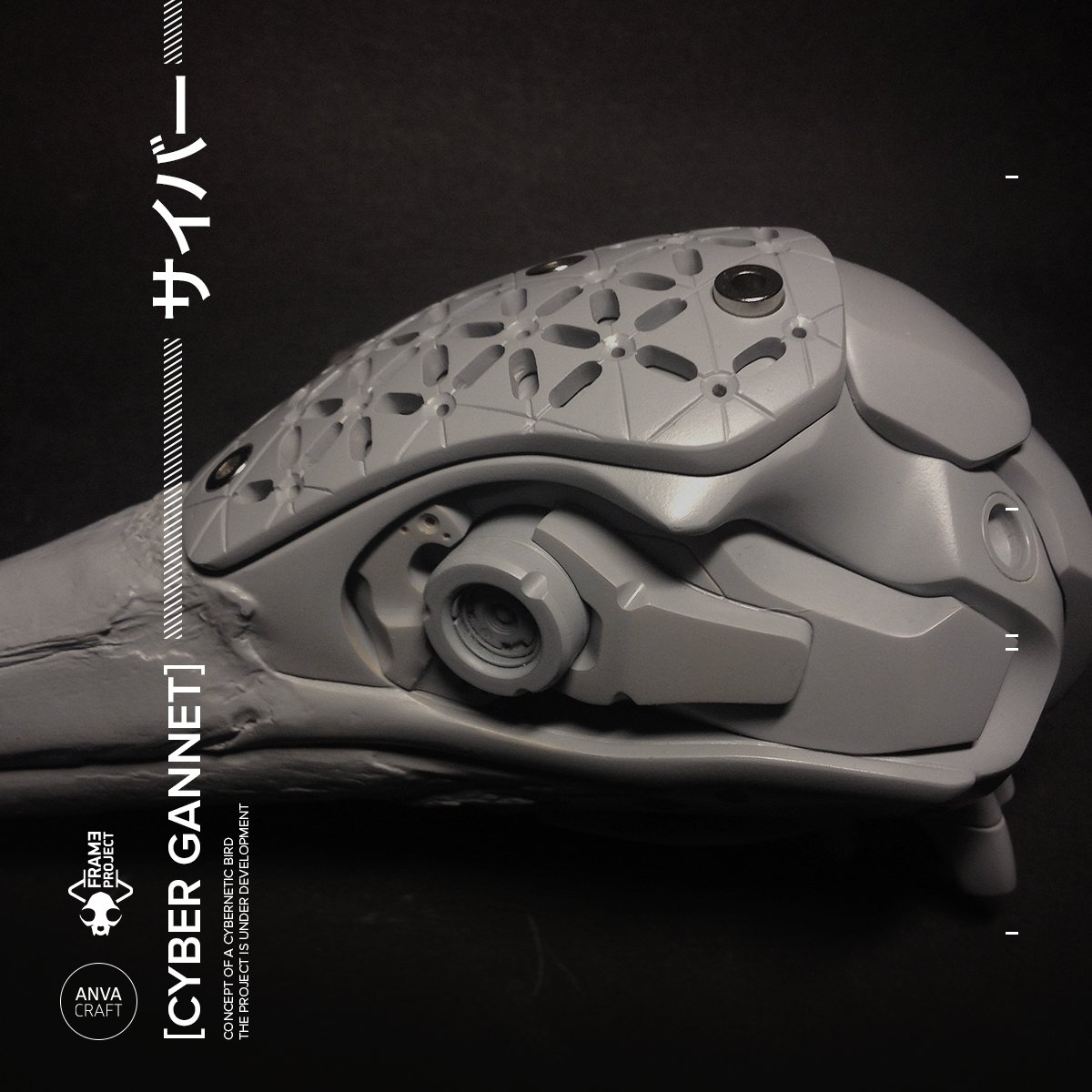 ANVACRAFT's tweet photo. Cyber-bird upper secure plate

#anvacraft #frameproject #cyberbird #mecha #kit #resinkit #resinkits #birdskull #robot #robotbird #hobby #conceptdesign #concept #design https://t.co/0T4uOGcrlC