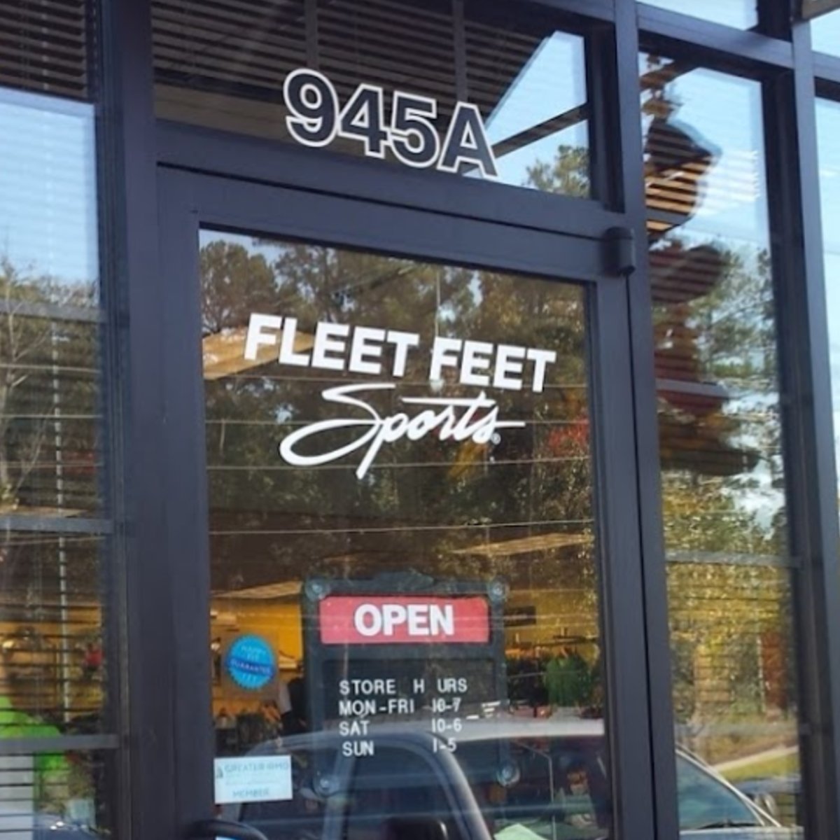 Behind this door are shoes, supplies, and an entire running community waiting to welcome you in.