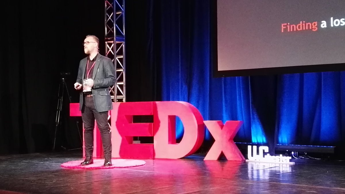 Professor Simon Piasecki talking <a href="/TEDxUOChester/">TEDxUoChester</a>