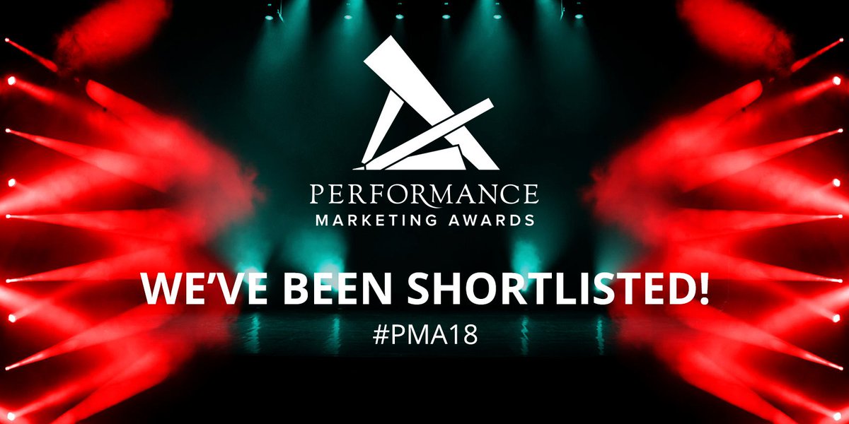 We're delighted to share the news that we've been shortlisted for 'Best Performance Marketing Technology' at the Performance Marketing Awards 2018!