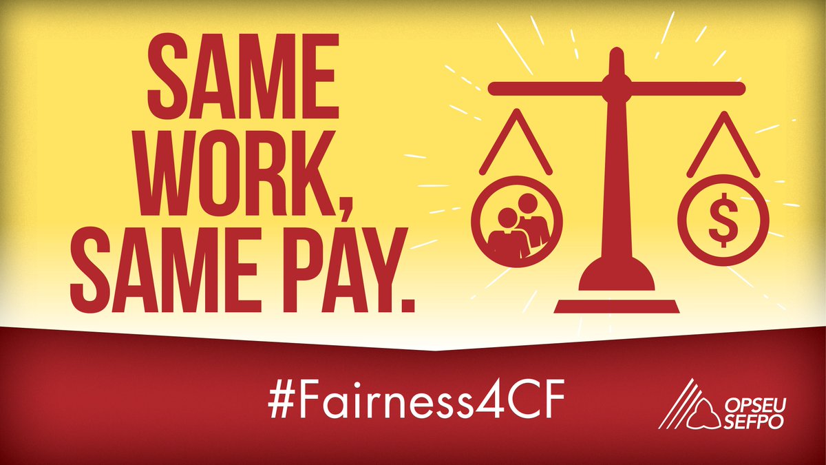 Hey @SaultCollege, will you #DoTheRightThing and implement fairness for contract faculty? #StandWithFaculty #Fairness4CF