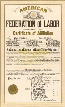IAFFofficial's tweet image. 100 years ago today delegates representing many of the original #firefighter #unions founded the IAFF. #IAFF100years #1918