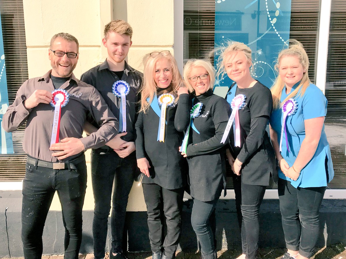 saloncalledfish's tweet photo. @frostsrosettes Loving our new rosette collection for our upcoming events in 2018 https://t.co/l4w9cjaheB