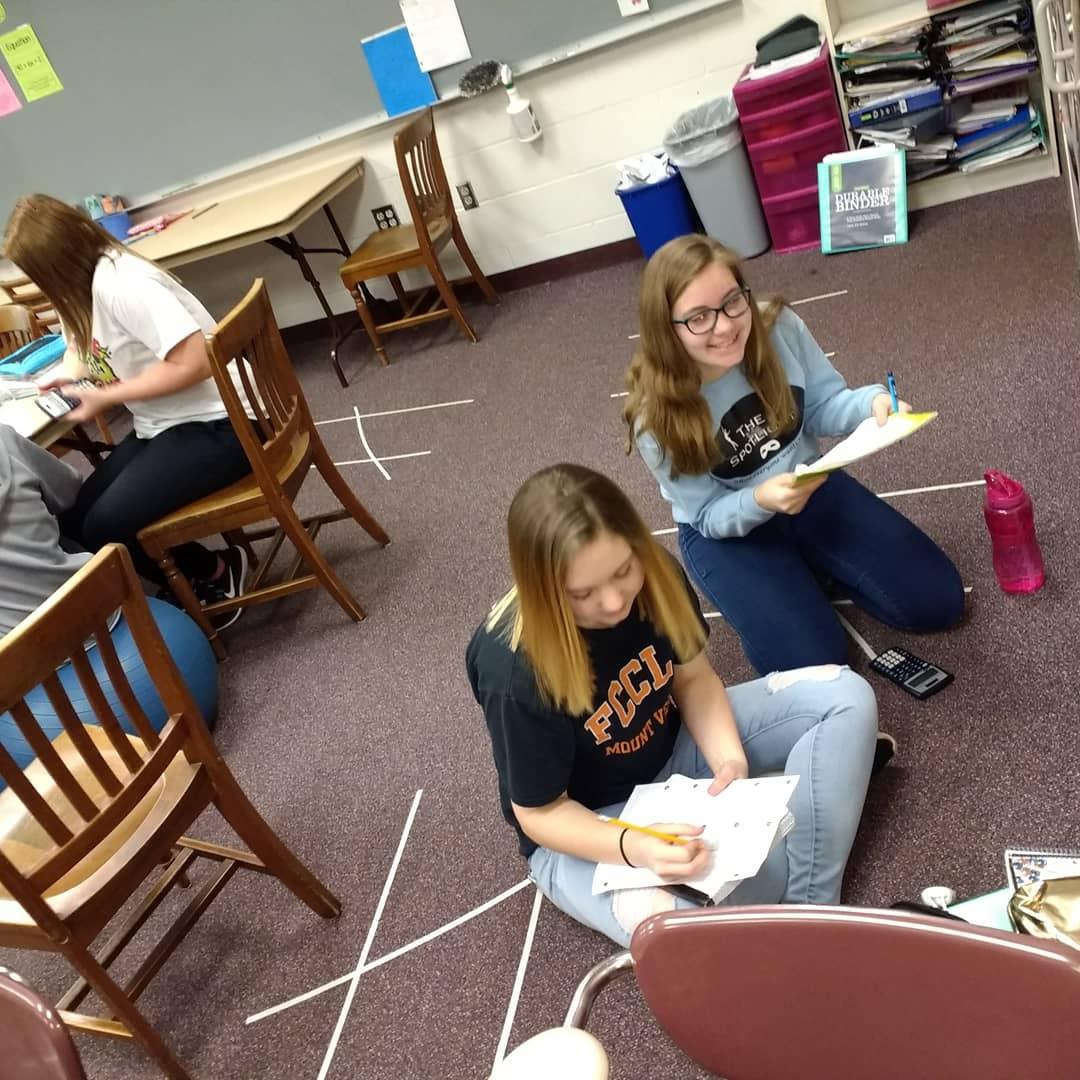 MVMSMiller6's tweet image. Angles of Triangles Scavenger Hunt #tlap #geometryrocks #mvmath8