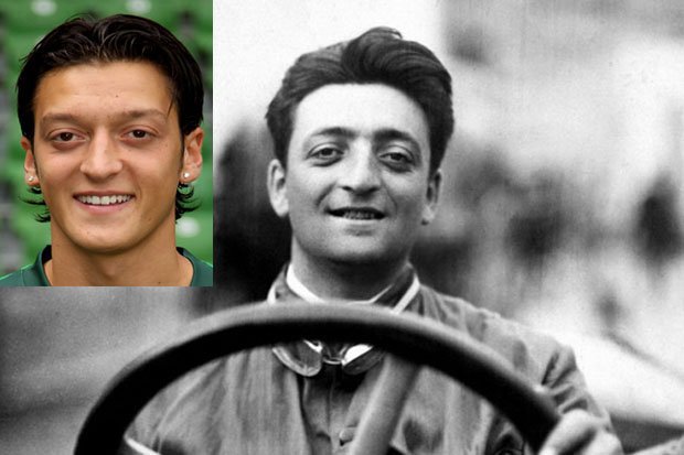 GiveMeSport - Enzo Ferrari: Died - 1988. Mesut Ozil: Born - 1988  Coincidence? Definitely not.