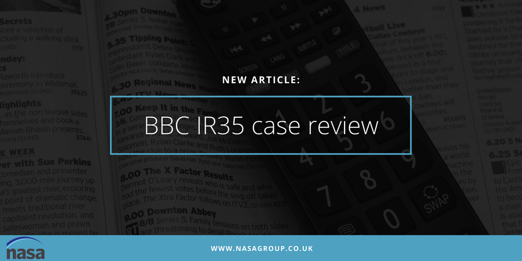 NasaConsulting's tweet photo. NASA Group MD &amp; IR35 expert David Greene looks at the latest decision surrounding #IR35 and it’s potential effect on the #contracting/#freelance sector: https://t.co/31Gm1YX7BD https://t.co/BlaQXP398h