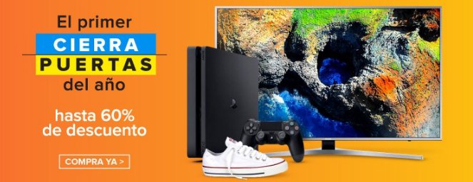 LinioPeru's tweet image. El primer cierra puertas del año, no te lo pierdas! 🤗🤓 Hasta 60% descuento ;) 

Ingresa aquí 👉 bit.ly/2F3fcFN

#promos #descuentos #linio #cierrapuertas