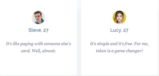 jointoken's tweet image. Steve and Lucy are just some of Token's fans. #JoinToken now and share your experience with us #FraudSucks