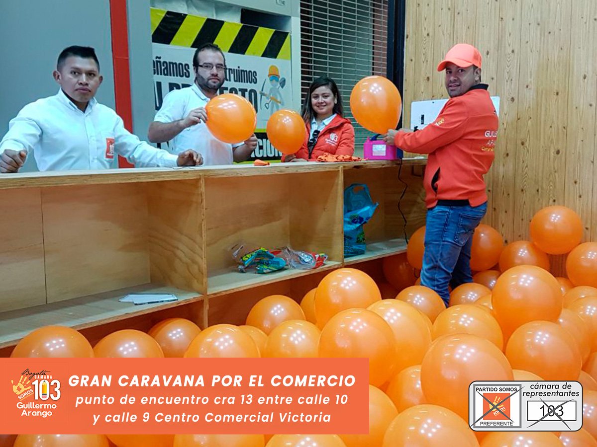 ArangoGuille103's tweet photo. ¡feliz día!
Continuamos los preparativos de nuestra gran caravana por el comercio, unidos como familia y amigos que decimos ¡lo nuestro primero!
Estaremos desde las 10:00 am en el centro comercial victoria.
#Guillermo103 #PartidoSomos #LoNuestroPrimero #DefensaDelComercio https://t.co/qtSvyF6yak