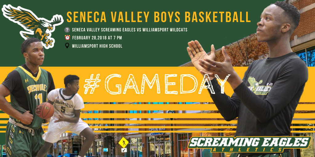 🚨 Sectional Championship game tonight at Williamsport High School at 7 PM. Good luck to <a href="/Coach_Hump/">Brian Humphrey</a> and the <a href="/SV_BoysBball/">Seneca Boys Bball</a> team! We are ALL pulling for you! 🦅🏀 #SVBasketball #Germantown #SenecaValley
