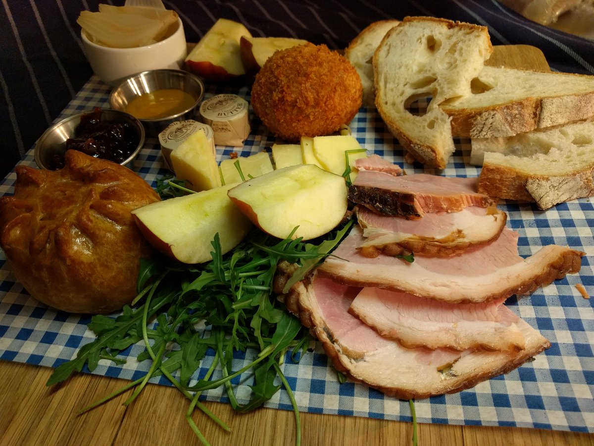 CheffyKate's tweet photo. New dish @TheAlexSW19 ploughman's sharing platter https://t.co/V1GejbMMpo