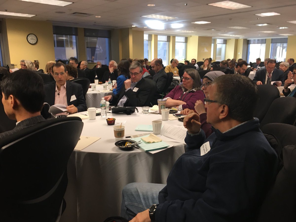 MAPCMetroBoston's tweet photo. MAPC’s Winter Council meeting and #NewMayors forum off to a start with a packed room! #MAPC2018 https://t.co/eGEDr76gUC