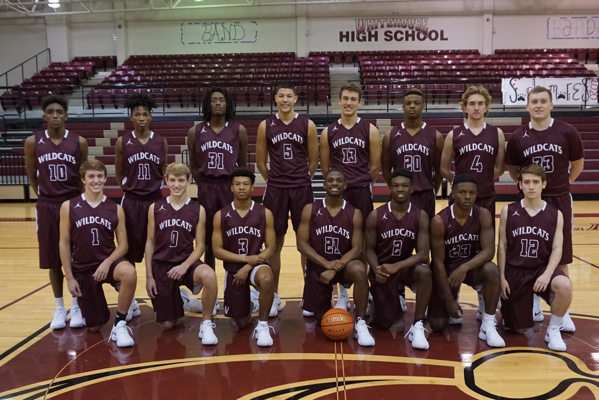 WhitehouseISD's tweet photo. Good morning and Happy Wednesday!
How 'bout them Wildcats! Congratulations team!

Next game:
Friday, March 2nd
7:00pm vs. Port Arthur Memorial High School
Delmar Field House

If we win Friday night, we will play Saturday at 1:00pm. 
Excellent job team! @whousehoops https://t.co/1UYIcJwfE5