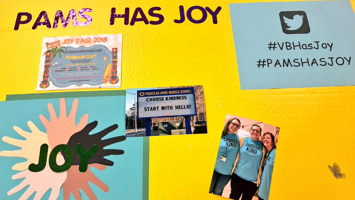 EricaFritzPAMS's tweet photo. Today is the day!!!!!!!!! Be there! #JoyFair2018 #VBHasJoy #PamsHasJoy #ChooseKind @PAMSPanthers @OrganicLeaderVB https://t.co/KYBTjKmwHz