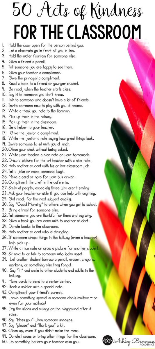 MrsDeLarber's tweet photo. This week FMS is focusing on random acts of kindness! https://t.co/dZMMpsxAor