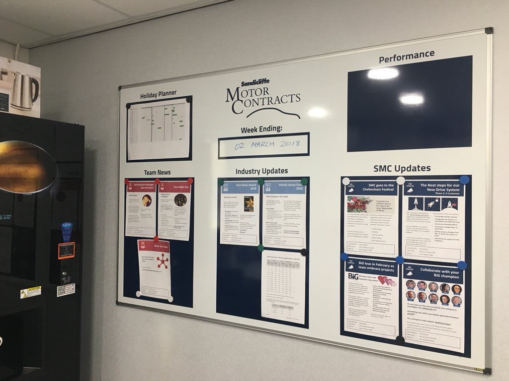 Often the best ideas are the simplest. Our new SMC Comms Board gets the word out fast! Thank you <a href="/FuturePrintLtd/">Future Print</a> - looks great 👌🏼