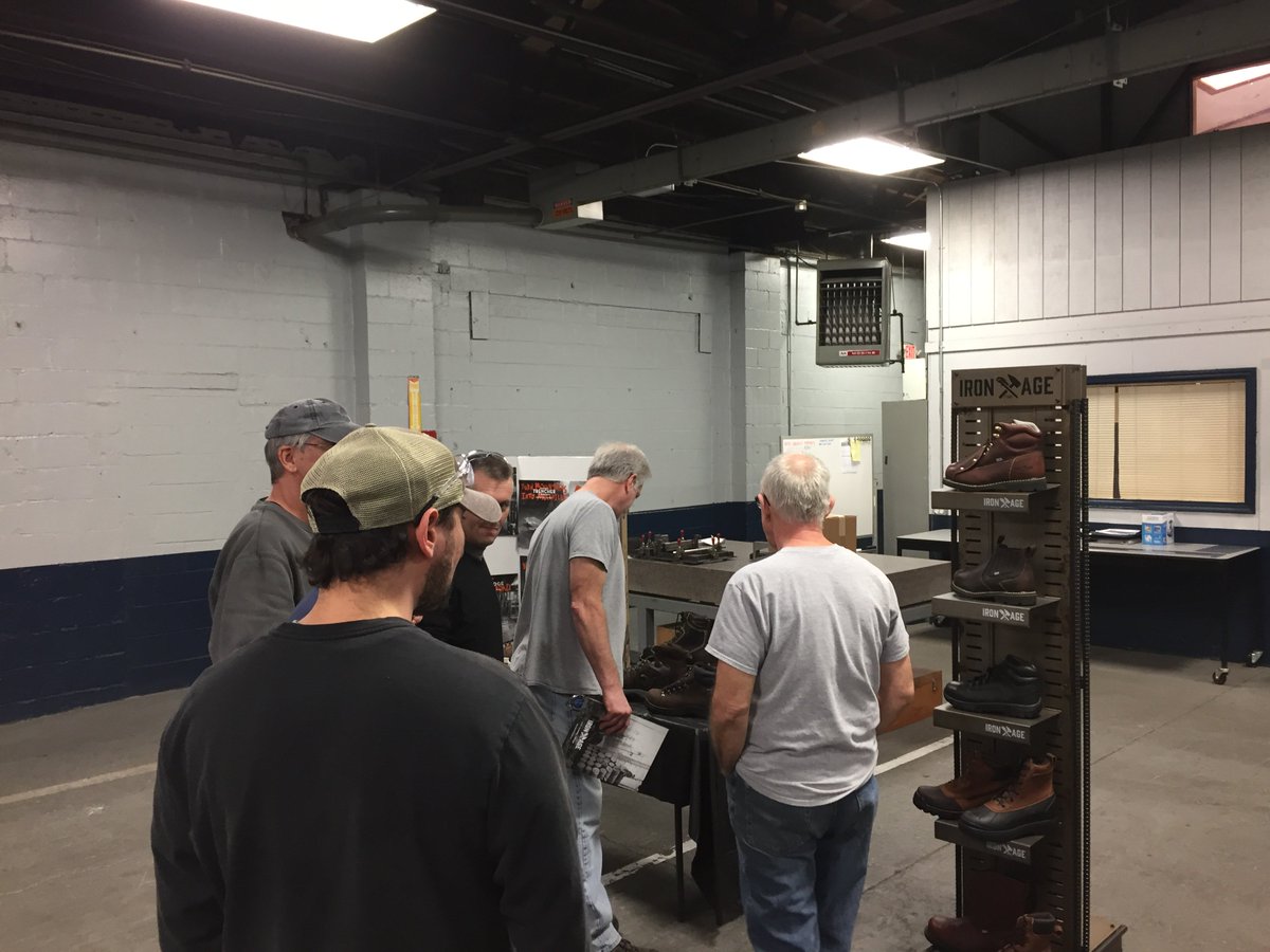 IronAgeFootwear's tweet photo. Proud to launch our newest work boots with the tough men and women who inspired them: Tusco Display @tuscodisplay and Stocker Concrete, with our partners, US Safety Gear @USSafetyGear https://t.co/4Miezx9US6