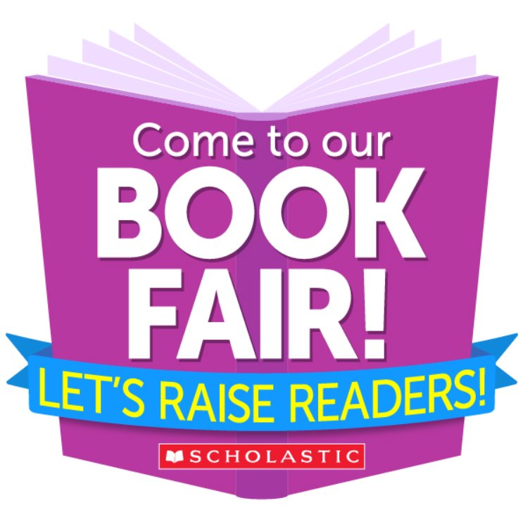I hope everyone's week is off to a great start! What better way to make sure your week continues on a positive note than by enriching your student's curiosity and imagination by finding the right book to add to your family library!? Wilson's Creek Book Fair is open today 8am-4pm!