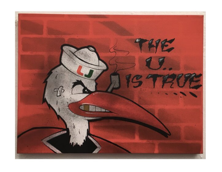 LTL_FTA's tweet photo. Local graffiti artist DRIP donated two pieces to our charity event! One sold but the other is still available. Go here to purchase and help PR https://t.co/yEOLLwxB7T #lasttoleavefirsttoarrive @DirectRelief #PuertoRico #drip #kooldrip #miamigraffiti #artshow #sebastiantheibis https://t.co/qMjAq7lZN4