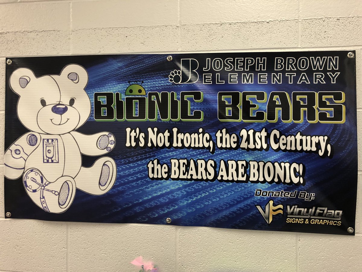 cjmarczak's tweet photo. What an outstanding visit yesterday with the @JBESBears Bionic Bears!  Six students that stay after school to work on robotics thanks to librarian Bedelia Ellison! @tosstn1975 @AASAHQ @CoSN @keciaray #growmaury https://t.co/UBEssk6vls
