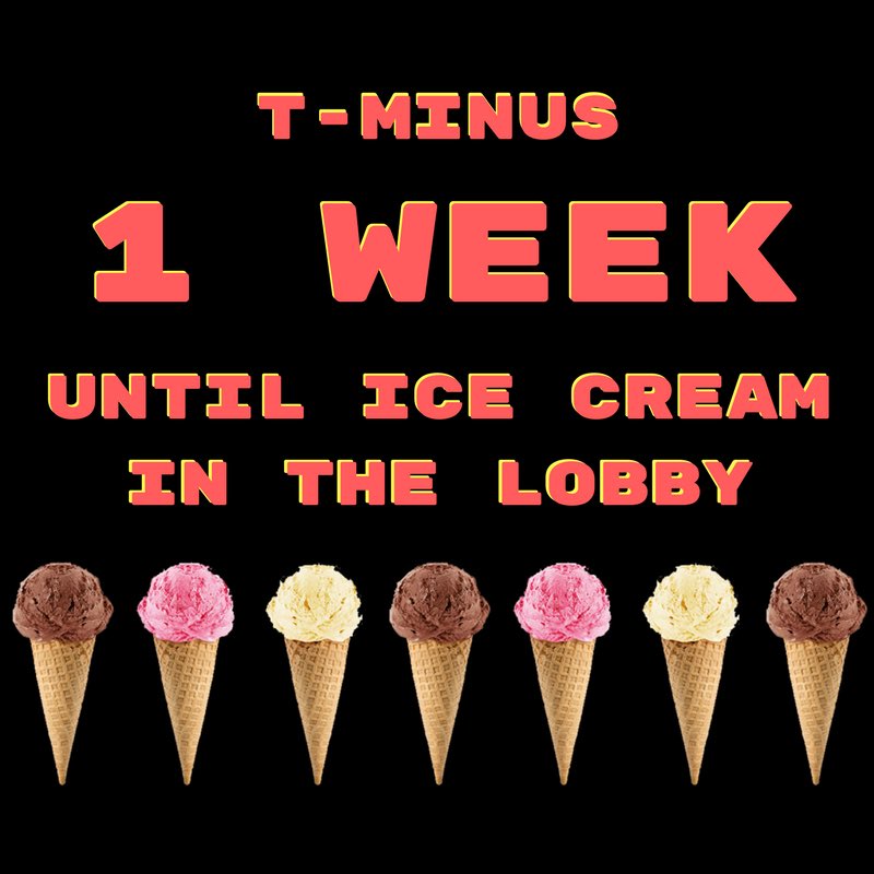 andertennial's tweet photo. Hey AnderTennial residents, we’ve got the scoop! There’s only one week until hall council whips up some ice cream floats for their residents in the lobby! It would be soooo cool if you came. Check out our facebook for more info! https://t.co/AUdTpOX1U1