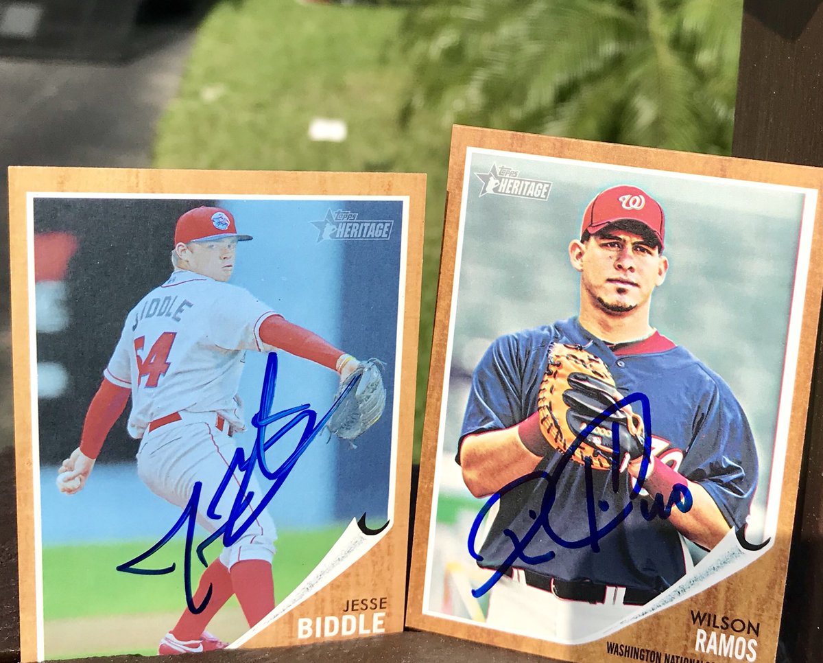 GassyGrapher's tweet photo. 29 days until #OpeningDay ...sadly my last day at #FLSpringTraining ๐ #RandomAutographOfTheDay #SetCards #1962Topps ๐๐ผ https://t.co/nkTGaDgIDR