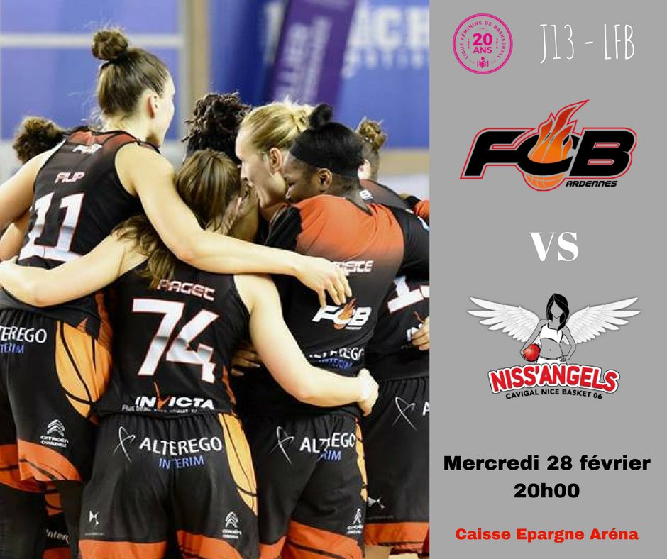 kopflammes's tweet photo. 🏀 JOUR DE MATCH 🏀
🏆 14ème journée #LFB
🇫🇷 @FlammesCarolo  🆚 🇫🇷 @CNB_06
🕗 20h00
📍 #CaisseEpargneArena
🗺️ #CharlevilleMezieres
📊 https://t.co/3UhIm8sU0D
📺 https://t.co/aIby8vNTWU
#KopFlammes #GoFlammes #TeamOnFire https://t.co/ktgAbJtKeo