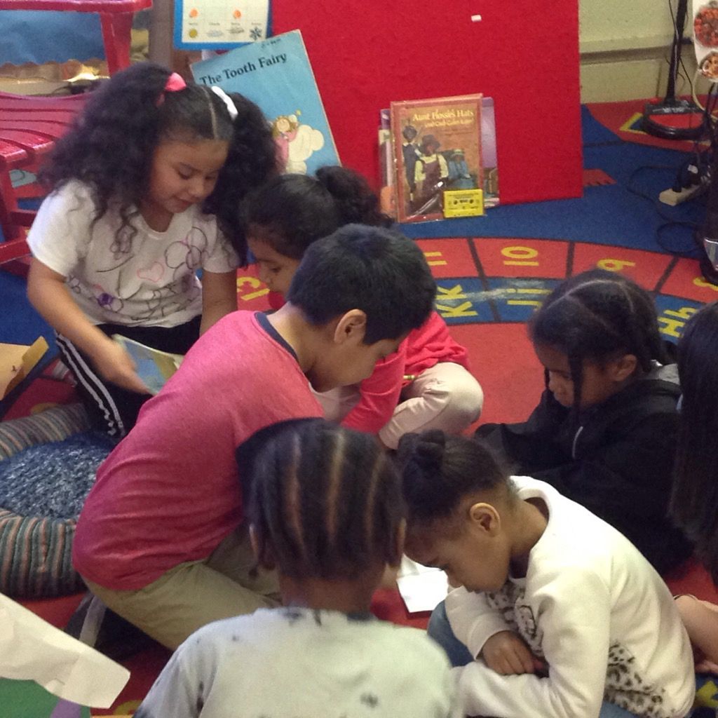 JTaime_Lyons's tweet image. Mrs. Clark's K/1 class completed their first service project for their Mindful Action Kindness project. They wanted to help Pre K and it was an incredible experience seeing them modeling reading behaviors for younger students. @MindUP4Success #MindUp #Mindfulness #MirrorNeurons