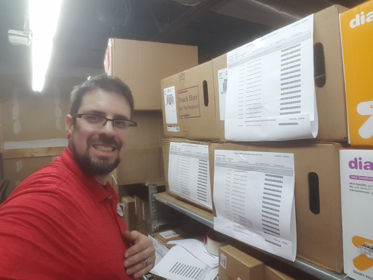 Inventory prep is wrapping up at T1183.   ASSORTMENT reports are so fun.  It's all about the details.