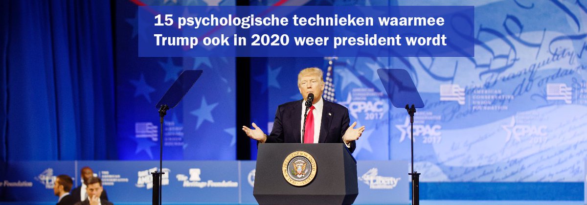 Mindweb_nl's tweet photo. 15 psychologische technieken waarmee Trump ook in 2020 weer president wordt.
#trump #conversie #optimalisatie #psychologie #online #marketing
https://t.co/n9sEWGeFzq https://t.co/Shp8n2A9YU
