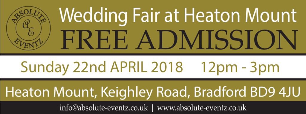 InfoEventz's tweet photo. Are you a #bradford based #wedding #supplier? Contact us for #exhibitor details. #bridalwear #menswear #florists #cakes #stationery #cars https://t.co/fvRpS2YWn3