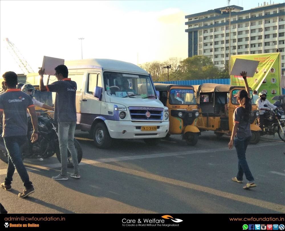 careandwelfare's tweet photo. Team Care and Welfare conducted Traffic Awareness Campaign(TAC) in Central signal on 25.02.2018 to create awareness on Road Safety and to create an accident free nation.
#TrafficAwareness #CareAndWelfare #Chennai #RoadSafety #NoAccidents #WearSeatBelts #ObeySignals https://t.co/aceLesV4At