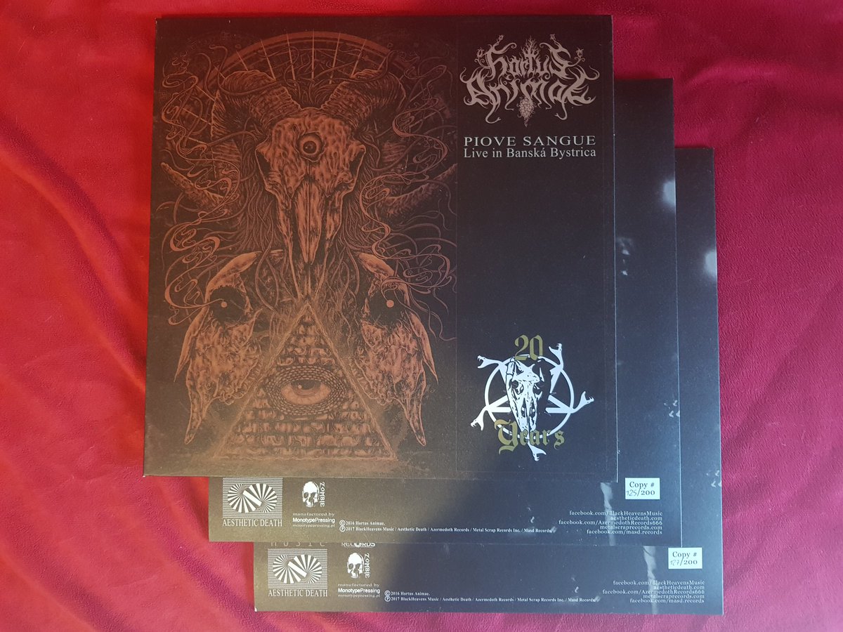 Hand-numbered  LPs, you can choose your number till March 6: goo.gl/p3qkTi or send us a message ;)