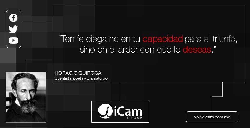 iCam_GroupMX's tweet image. ¡Buenos días! #FraseDelDia #FelizMiercoles