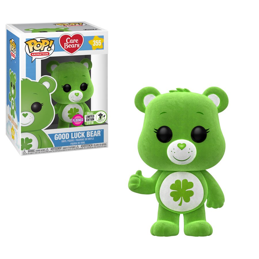 OriginalFunko's tweet image. RT &amp;amp; follow @OriginalFunko for the chance to win an #ECCC 2018 exclusive FLOCKED Good Luck Bear Pop!