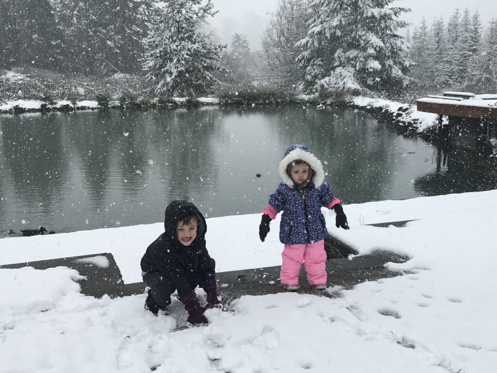 HolteStevie's tweet photo. Snow time playing with my brother 💜💜💜 Even beauty queens need R&R!!! #snowmanfun https://t.co/GJ86DMyijP