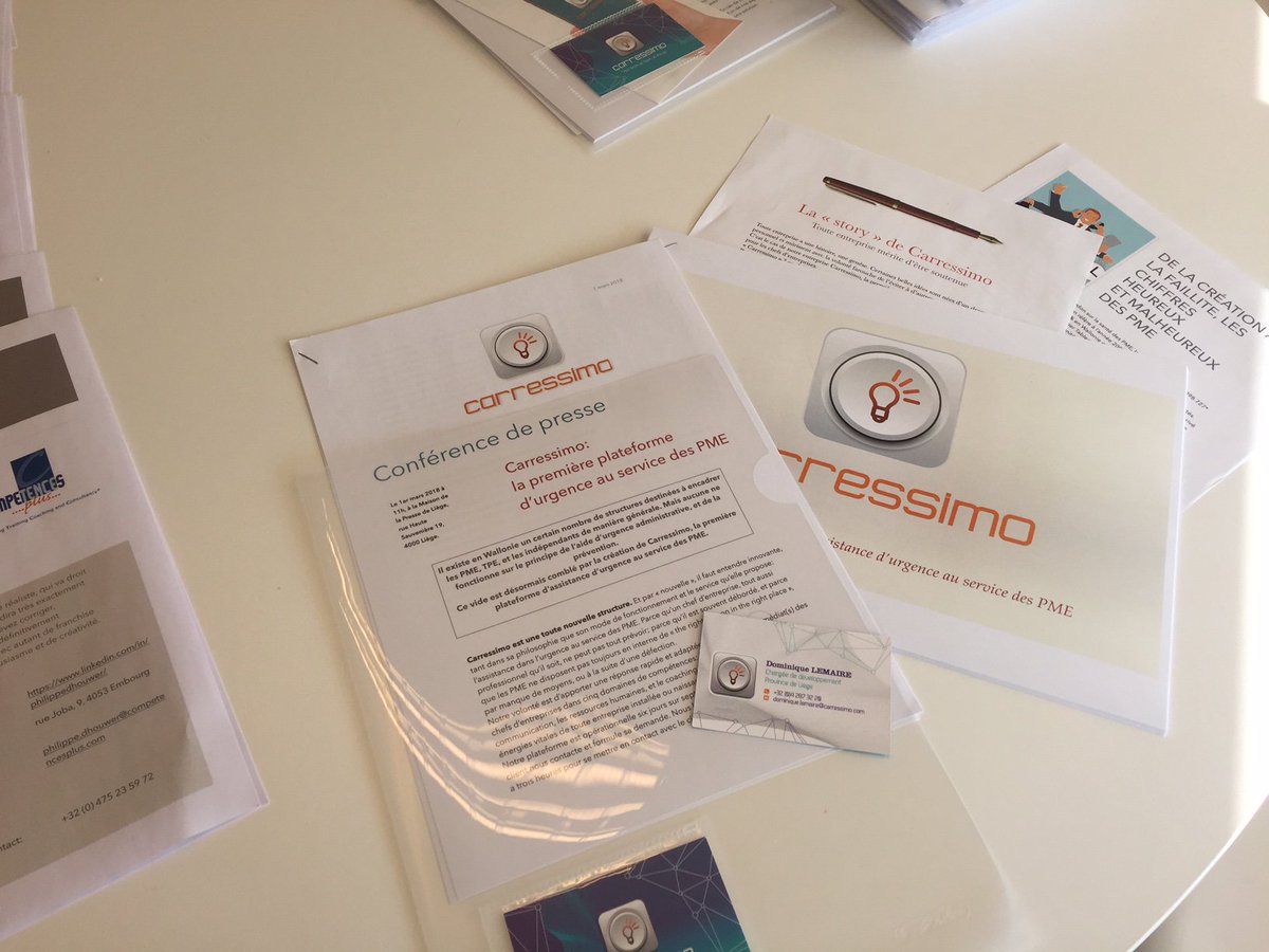 carressimo's tweet photo. Conférence de presse Carressimo, J-1: les coulisses :-) https://t.co/ner2hNpakL
