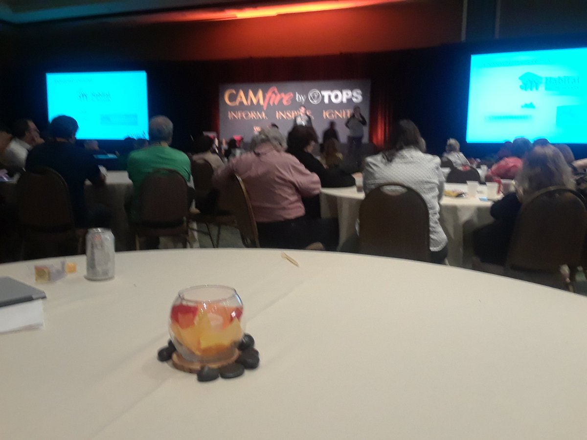 <a href="/CamfireCon/">CAMfire Conference</a> Patrick and Andrea speaking at our luncheon