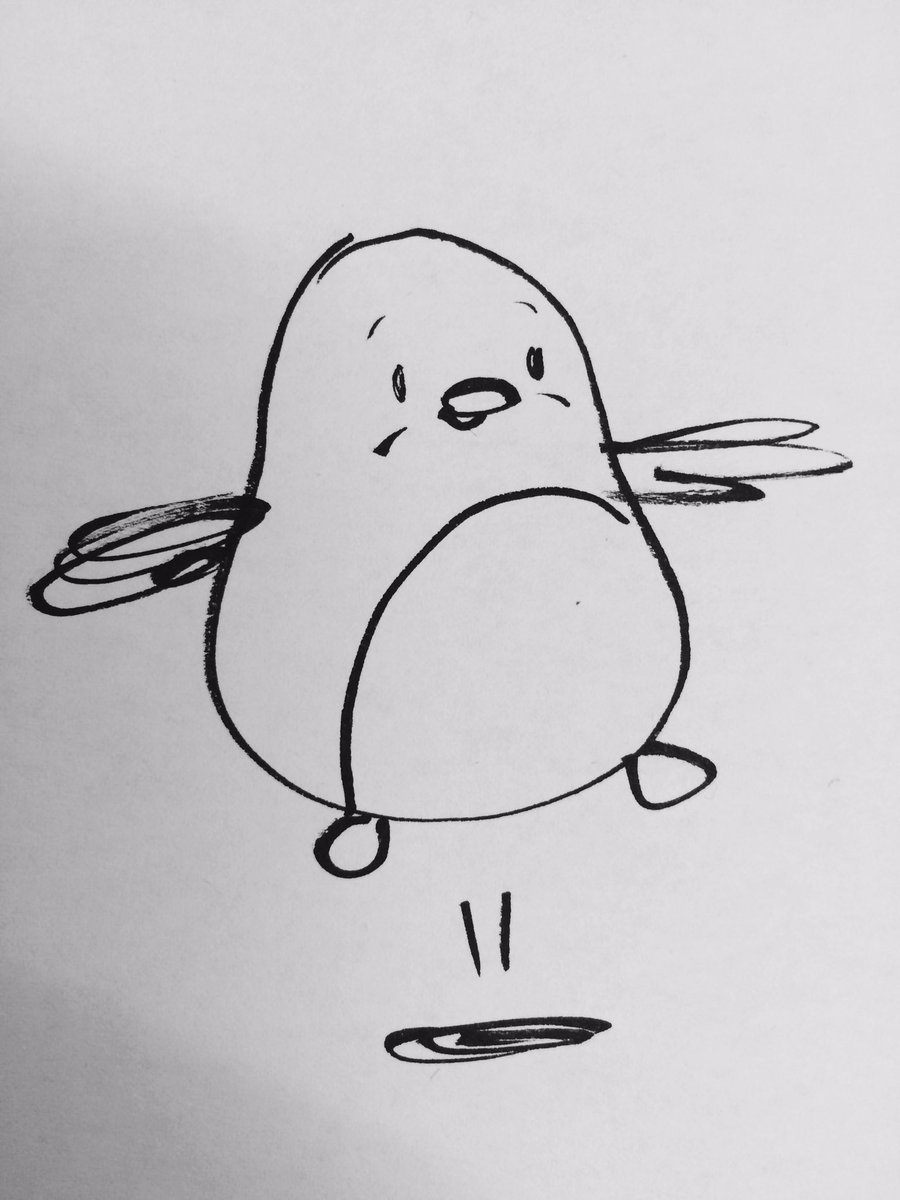 ConorRawson's tweet photo. If you try hard enough you can do anything you want to. #illustration #brushpen #penguin https://t.co/hxtgKLZSWx