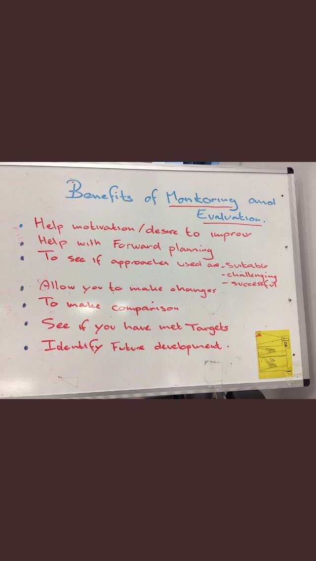 SecondaryPe's tweet photo. Benefits of monitoring and evaluating 🤔 https://t.co/g3qfzqWopj