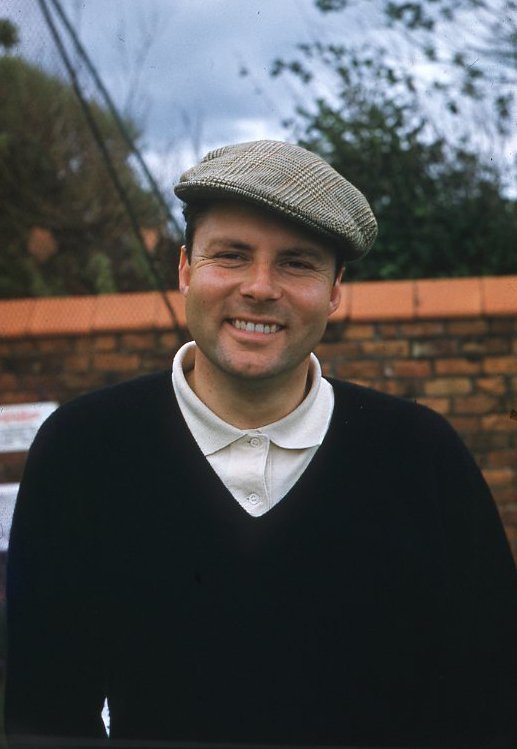 Happy Birthday Peter Alliss. Handsome chap pictured at 1956 British Open.  