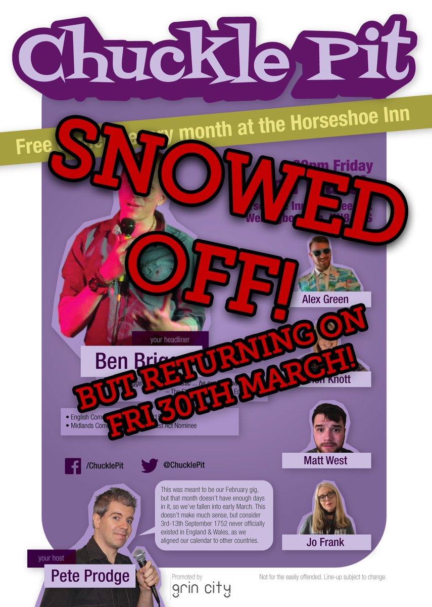 Chuckle Pit tweet media