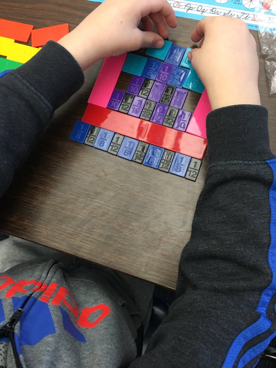 MrsCook3rd's tweet image. Learning about fractions today! I love how my students think differently from each other. #AndersonJays
