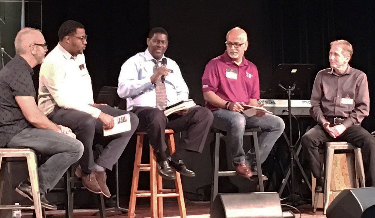 FLUMC's tweet image. During the @ignitingmen conference at @mandarinumc, Christian leaders discussed #RacialUnity and focused on building relationships that model the love of Jesus: flumc.org/newsdetail/ign…