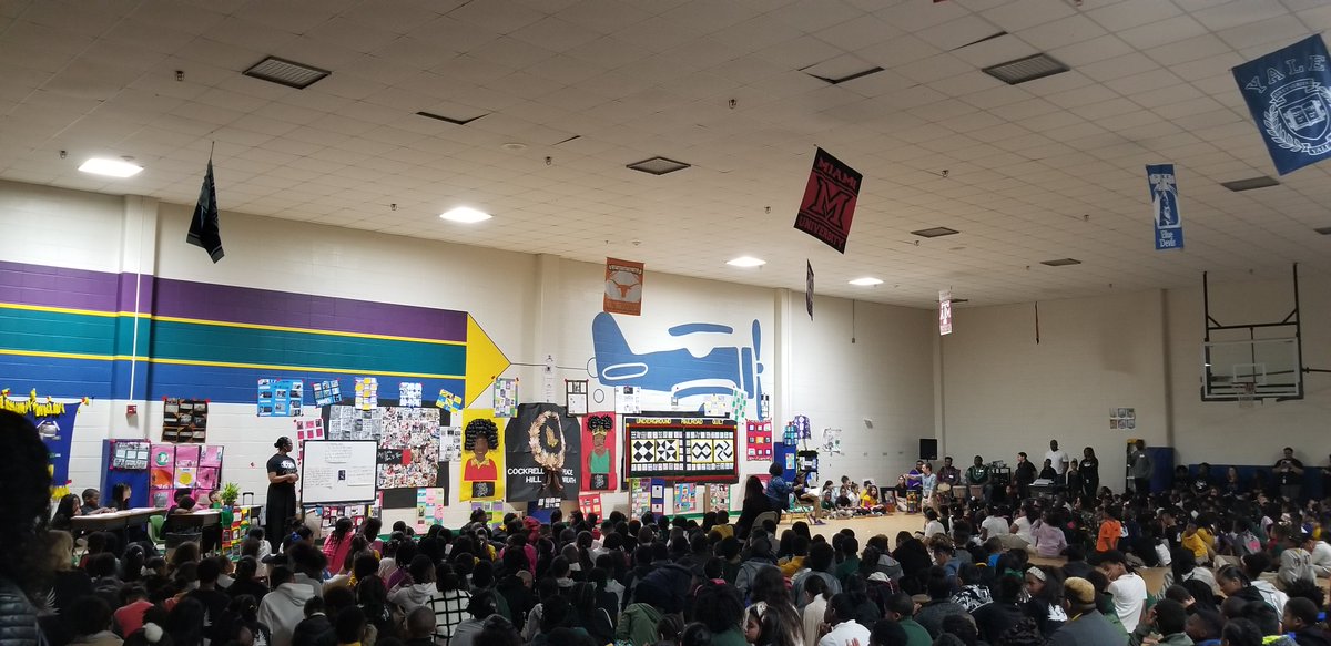 HotRodteaching's tweet image. Loving the Black History Program in honor of Black History Month 2018.